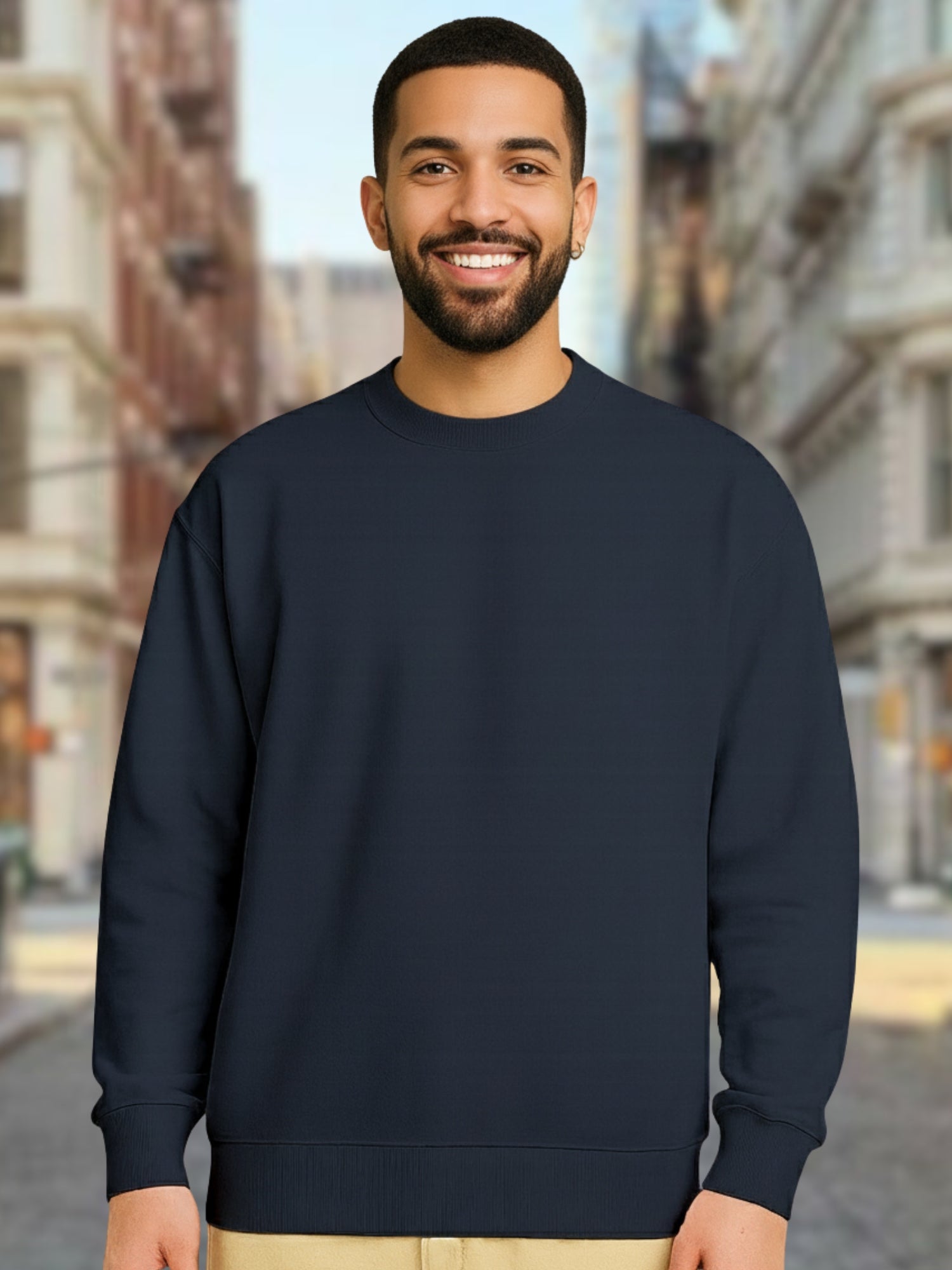 Mens-Trendy-Streetwear-Stylish-Back-Graphic-“Running-Out-of-Time”-Print-Sweatshirt-MPS2