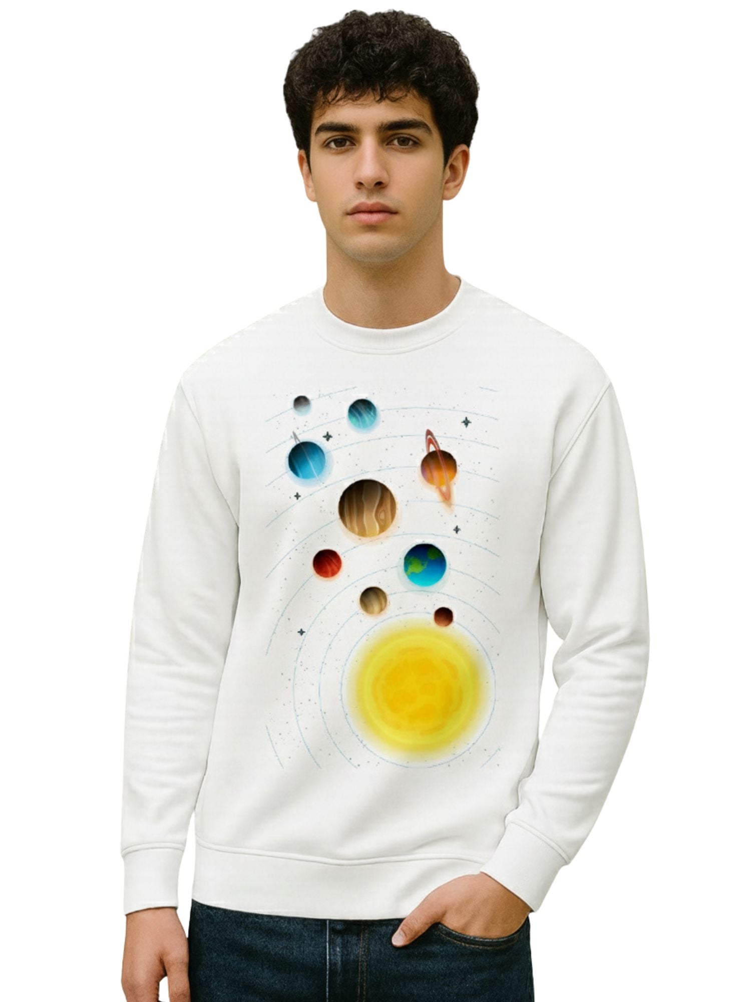 Mens-Regular-Fit-Space-Solar-System-Graphic-Trendy-Astronomy-Themed-Sweatshirt-MPS4