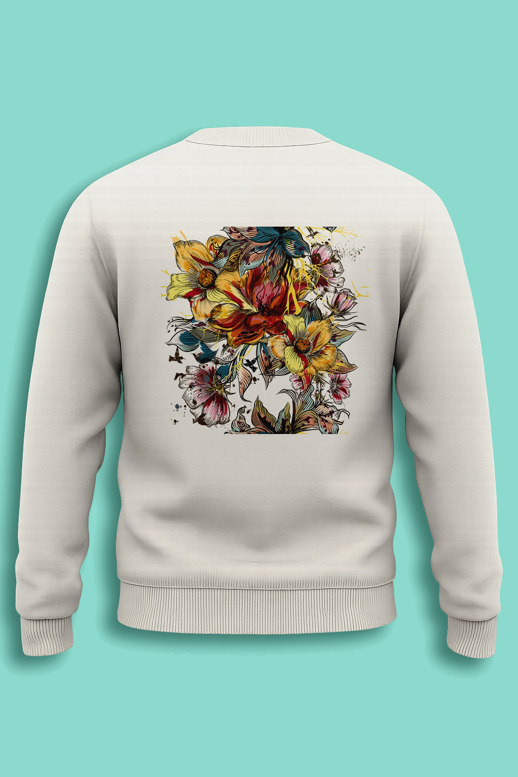 Mens-Stylish-Artistic-Back-Graphic-Design-Floral-Printed-Sweatshirt-MPS6