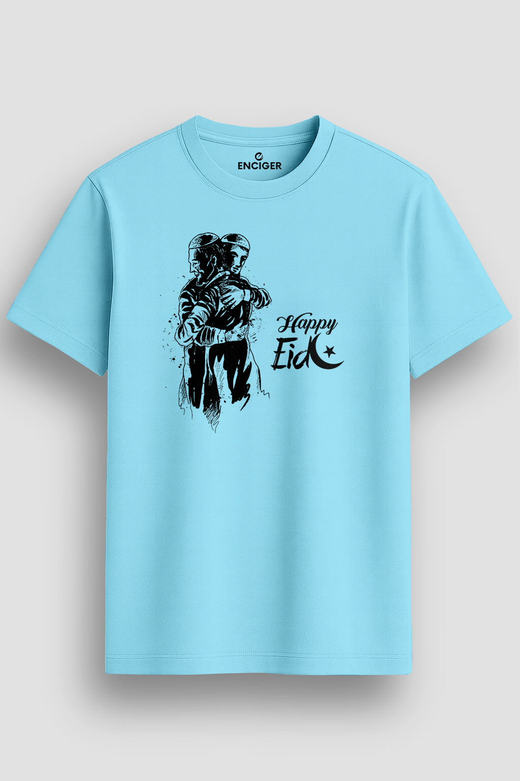 Mens-Regular-Fit-Printed-Happy-Eid-Festive-T-Shirt-MPT1