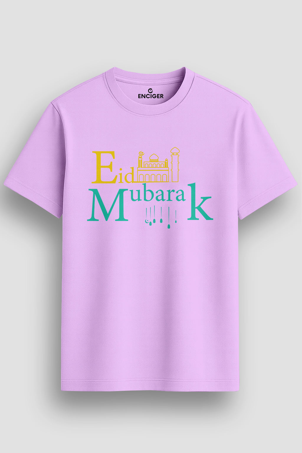 Mens-Cotton-Blend-Regular-Fit-Graphic-Eid-Mubarak-Special-T-Shirt-MPT5