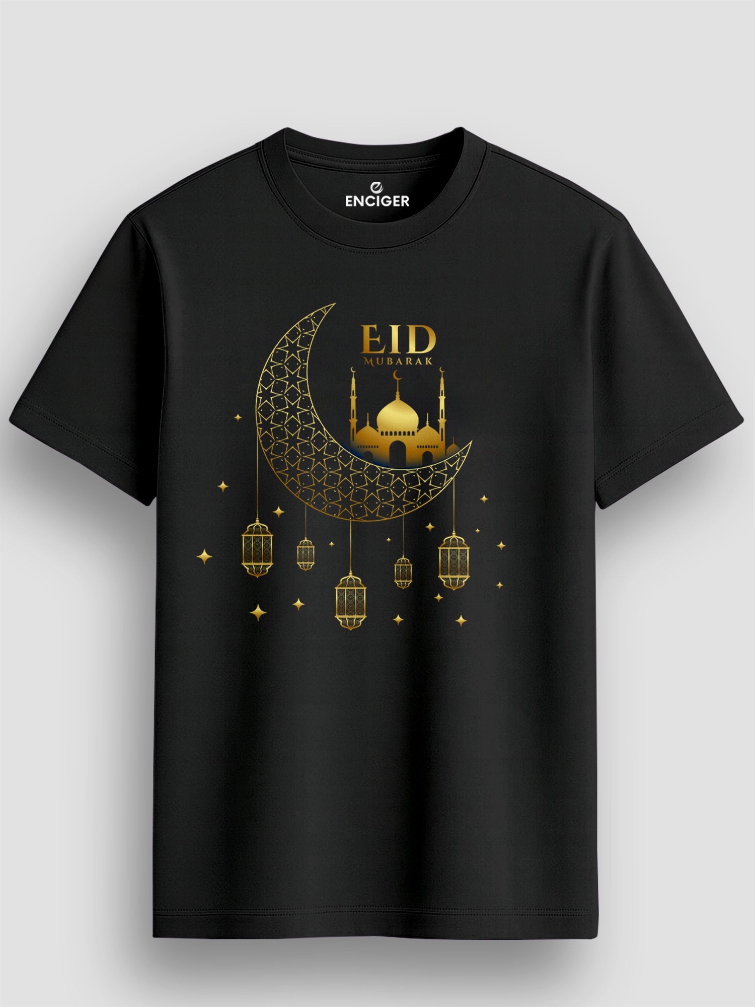 Mens-Cotton-Elegant-Eid-Mubarak-Graphic-Tee-MPT6