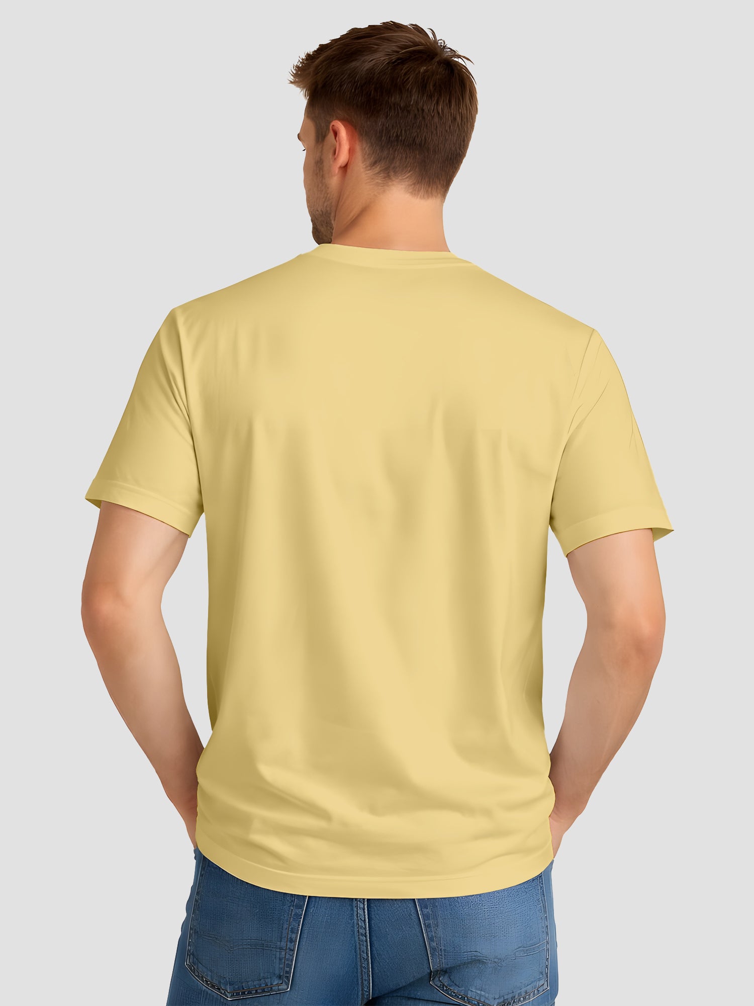 Mens-Solid-Casual-Regular-Fit-T-Shirt-for-Everyday-Wear