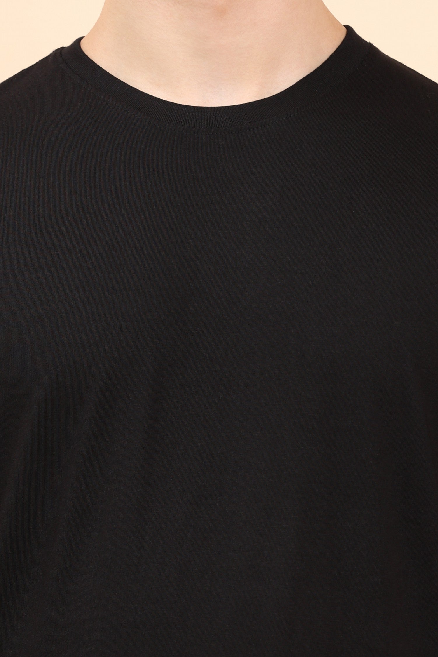 Mens-Solid-Casual-Regular-Fit-T-Shirt-for-Everyday-Wear