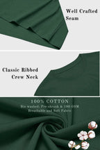 Mens-Solid-Casual-Regular-Fit-T-Shirt-for-Everyday-Wear