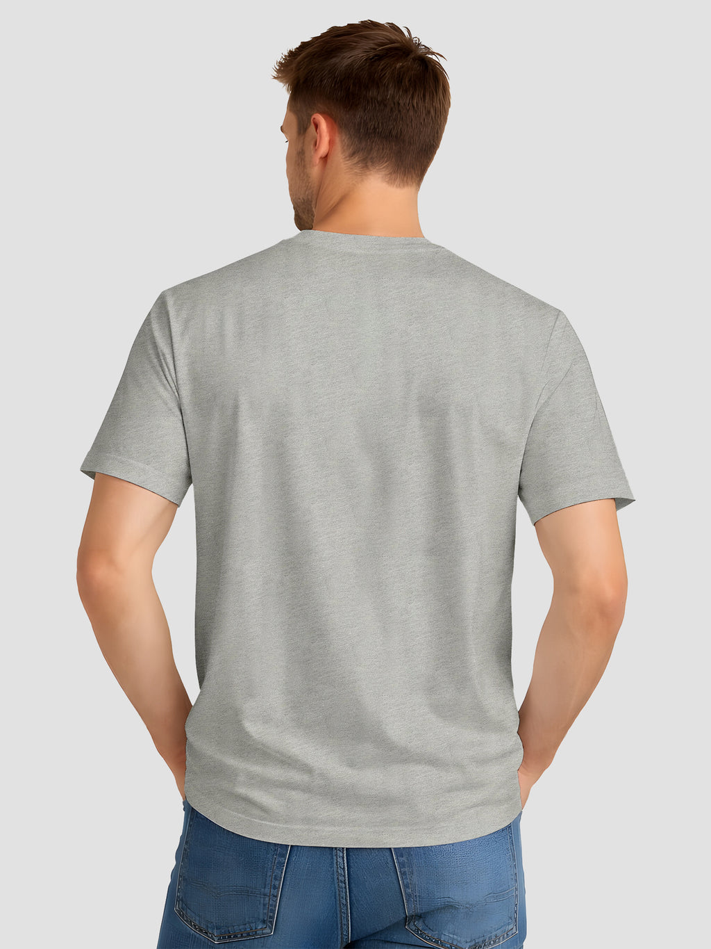 Mens-Solid-Casual-Regular-Fit-T-Shirt-for-Everyday-Wear