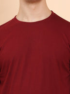 Mens-Solid-Casual-Regular-Fit-T-Shirt-for-Everyday-Wear