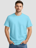 Mens-Solid-Casual-Regular-Fit-T-Shirt-for-Everyday-Wear