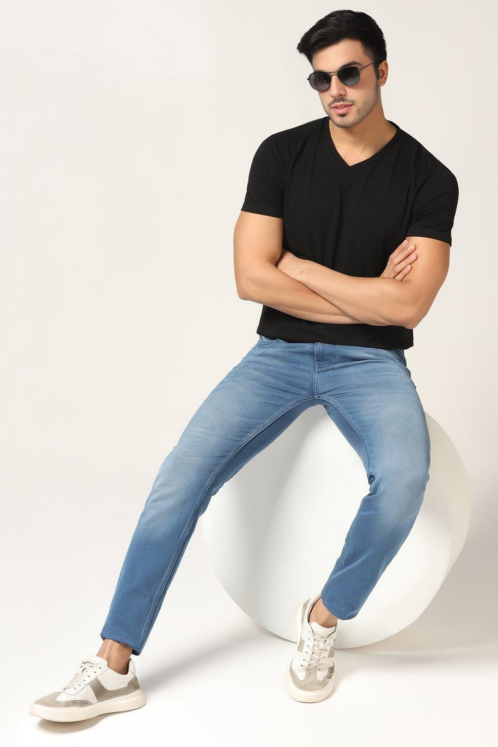 mens-premium-cotton-v-neck-t-shirt-classic-plain-tee