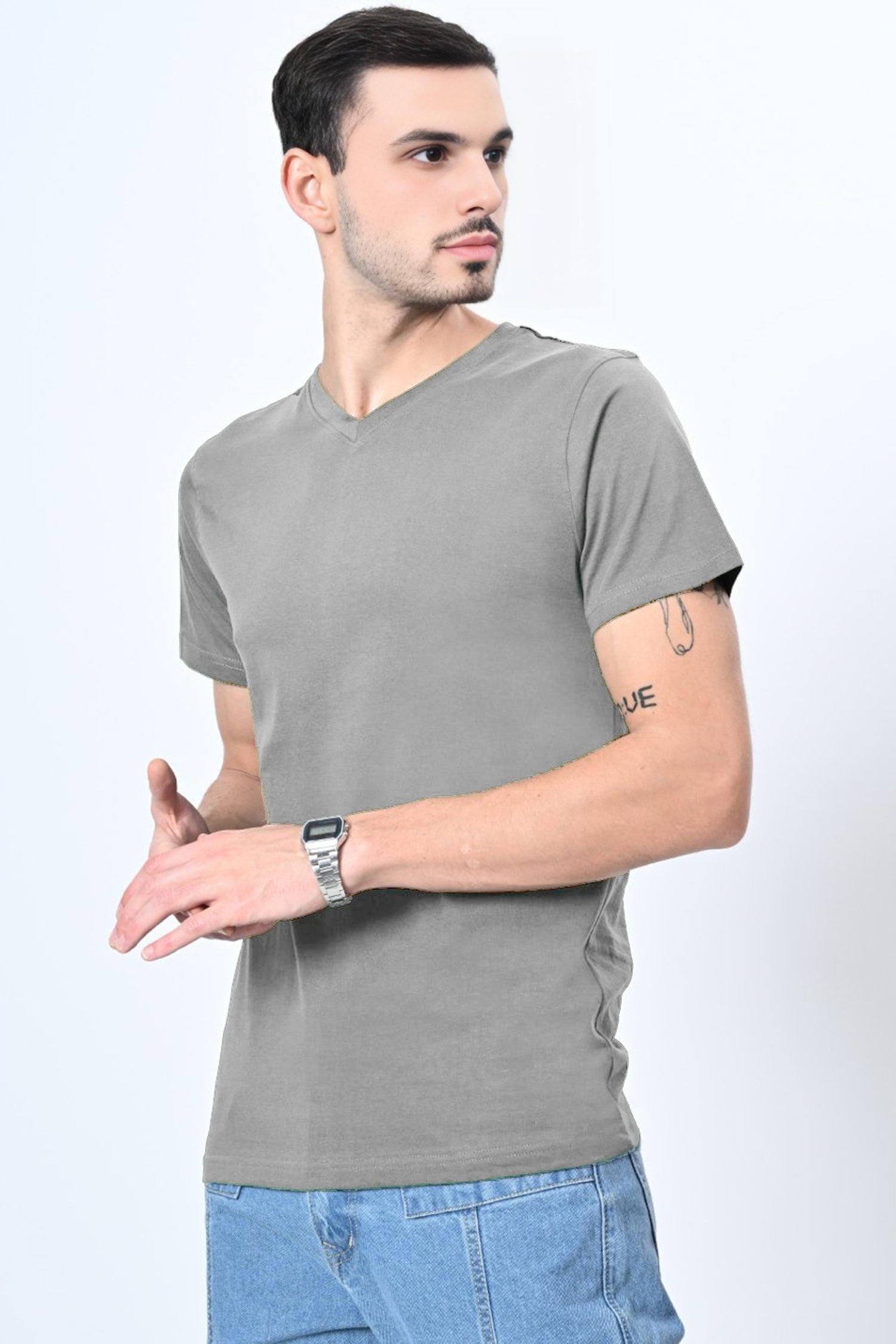mens-premium-cotton-v-neck-t-shirt-classic-plain-tee