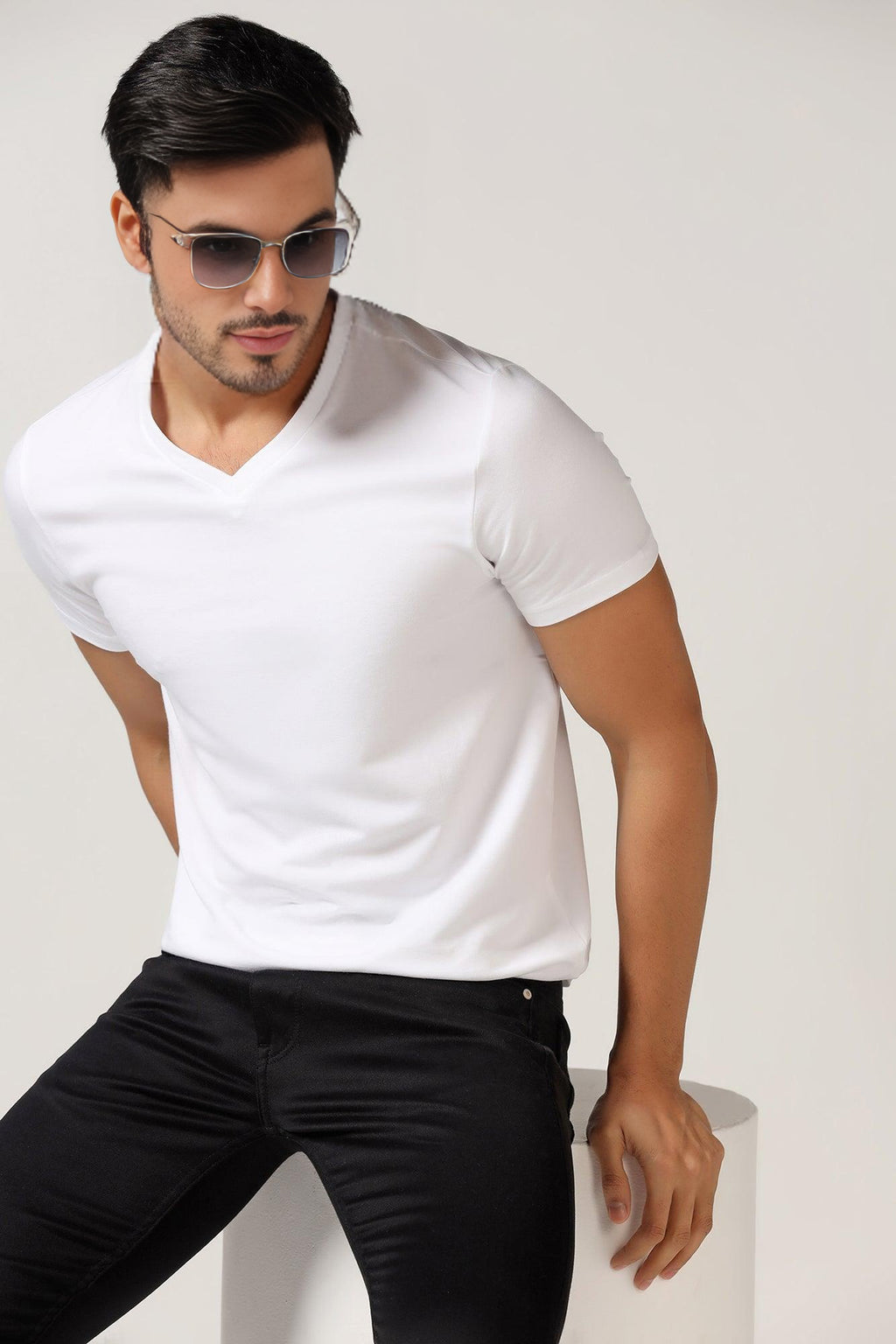 mens-premium-cotton-v-neck-t-shirt-classic-plain-tee