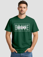 Men's Cotton Graphic Printed Motivational T Shirt MPT1