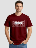 Men's Cotton Graphic Printed Motivational T Shirt MPT1
