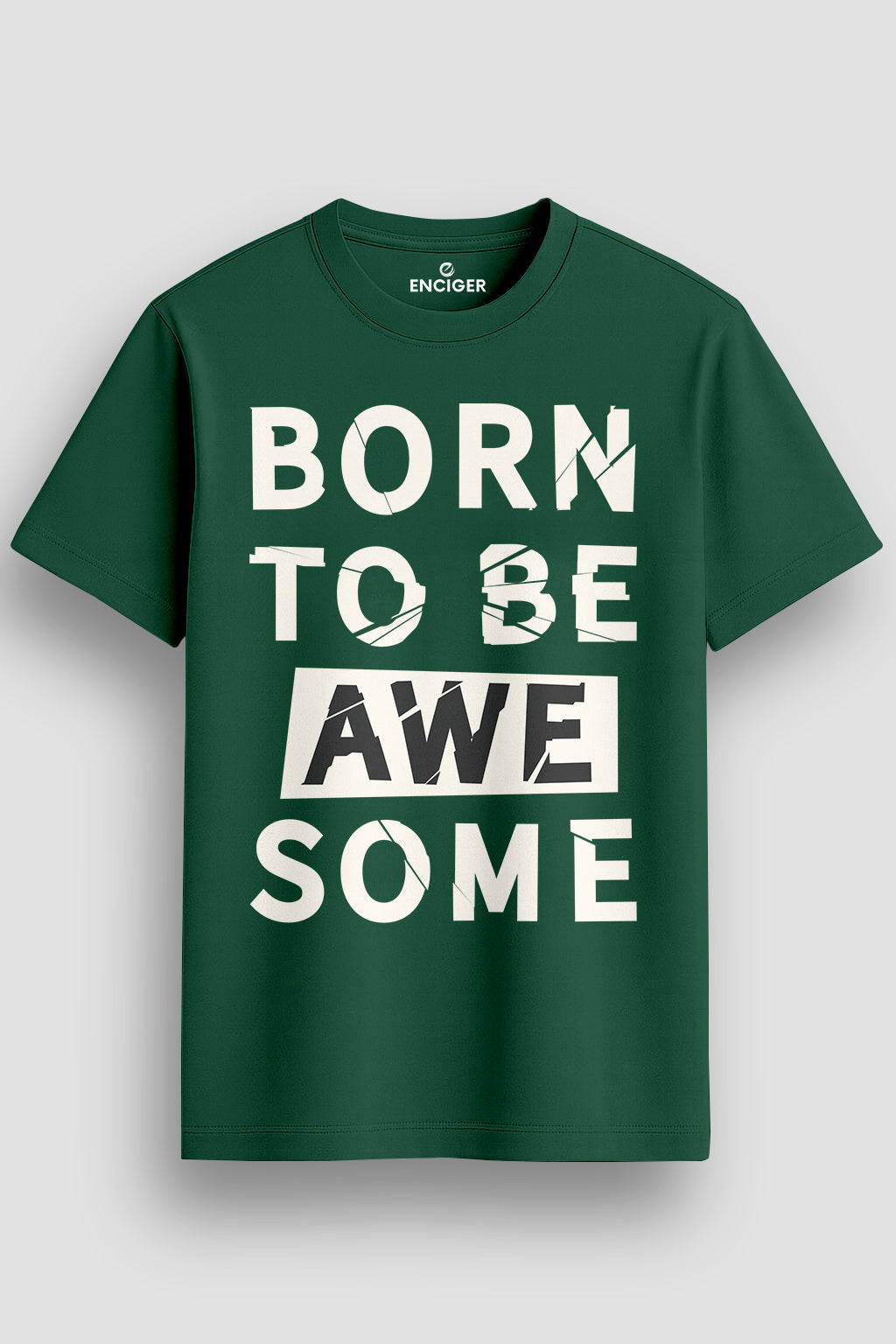 Men's-Printed-T-Shirt-with-Motivational-Brave-and-Awesome-Typography-MPT4