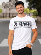 Men's-Printed-T-Shirt-with-Motivational-Brave-and-Awesome-Typography-MPT5