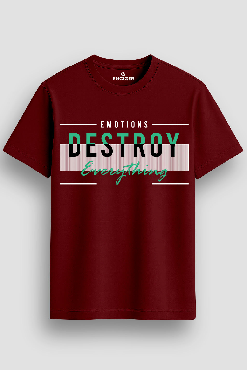 Men's-Printed-T-Shirt-with-Motivational-Brave-and-Awesome-Typography-MTP6