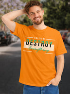 Men's-Printed-T-Shirt-with-Motivational-Brave-and-Awesome-Typography-MPT6
