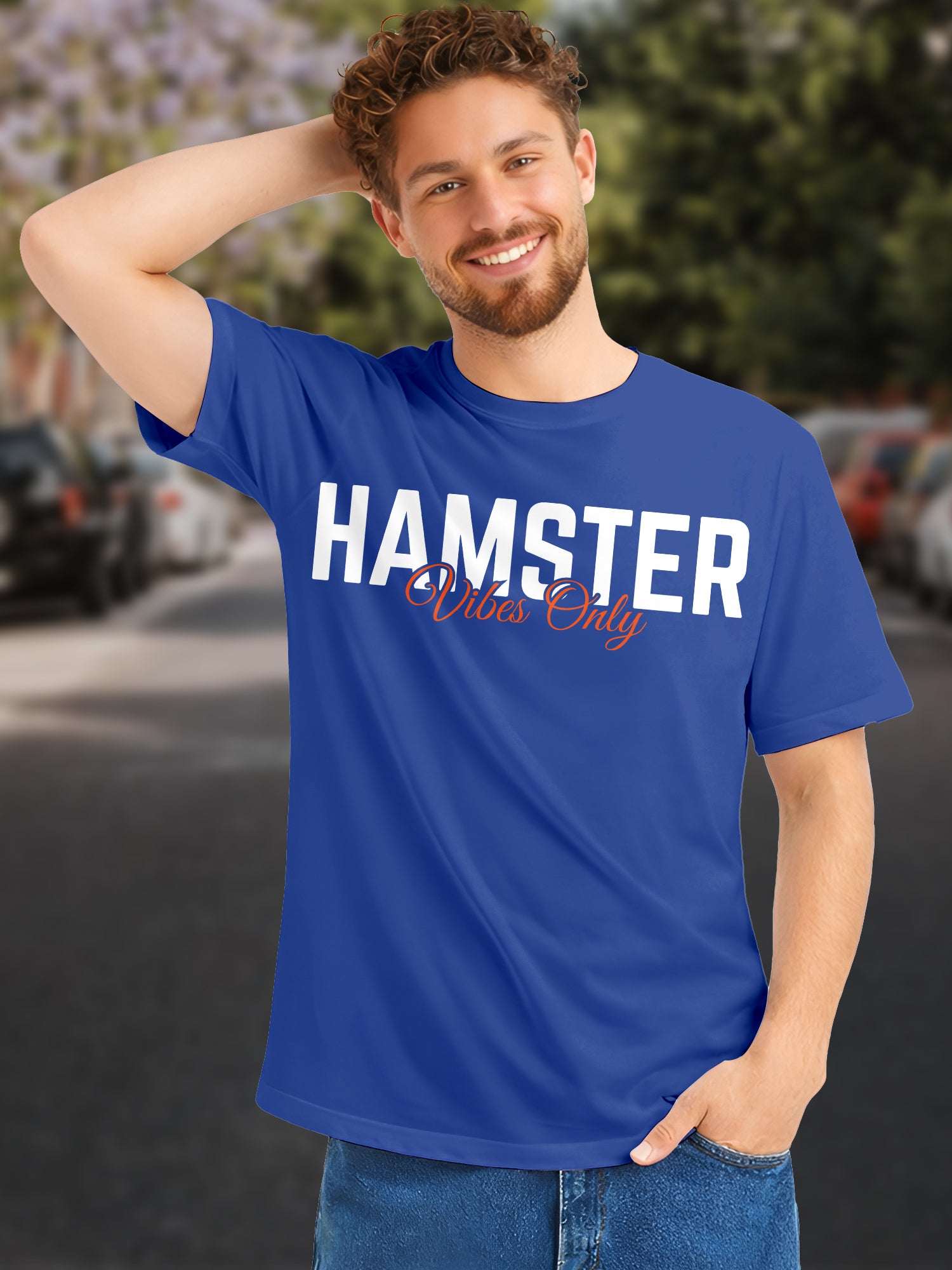Men's-Printed-T-Shirt-with-Motivational-Brave-and-Awesome-Typography-MPT8