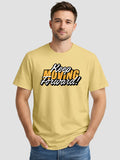 Men's Printed T Shirt with Motivational Slogans MPT12
