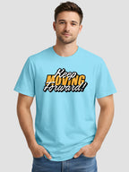 Men's Printed T Shirt with Motivational Slogans MPT12