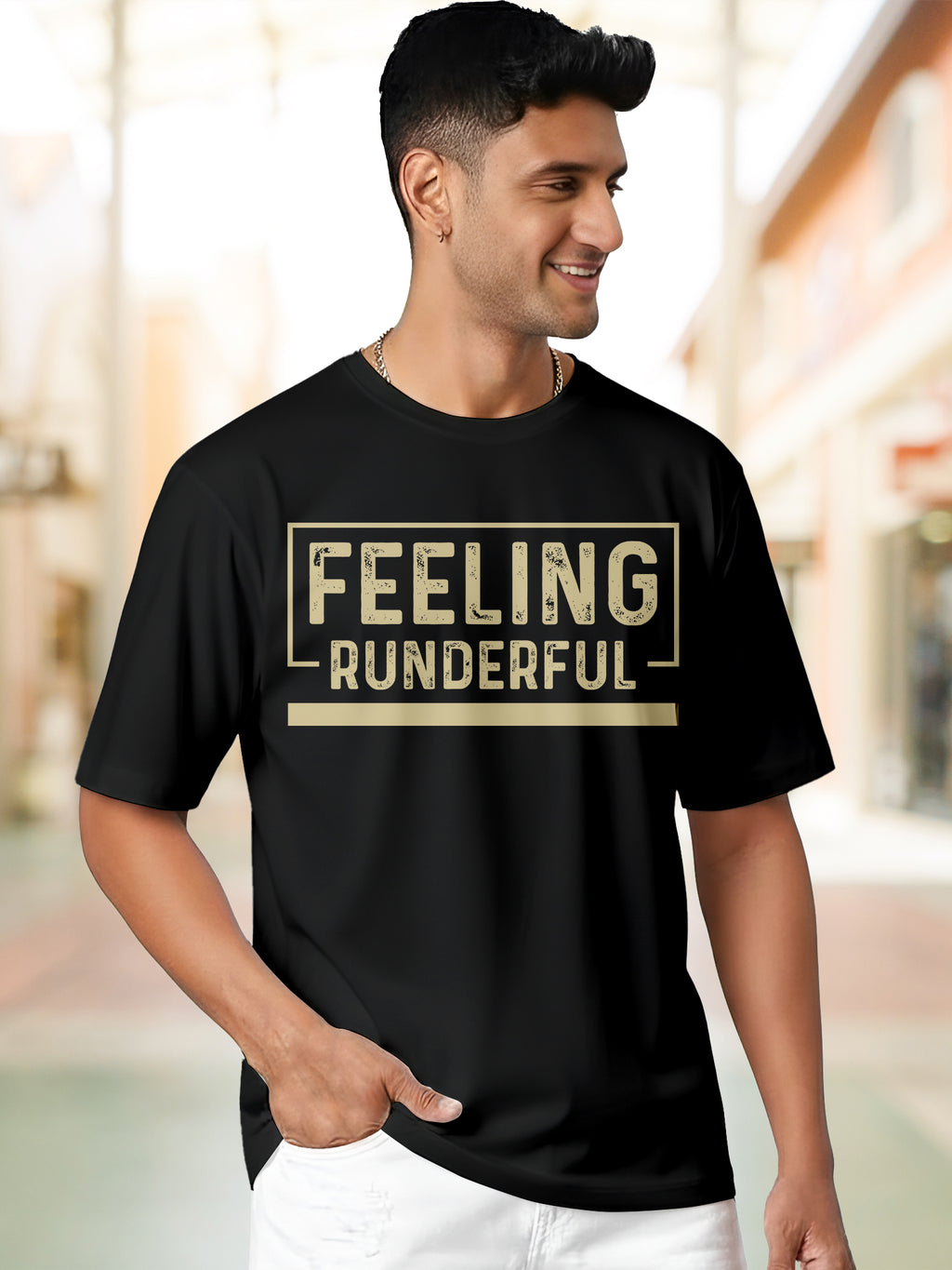 Men's-Printed-T-Shirt-with-Motivational-Brave-and-Awesome-Typography-MPT14