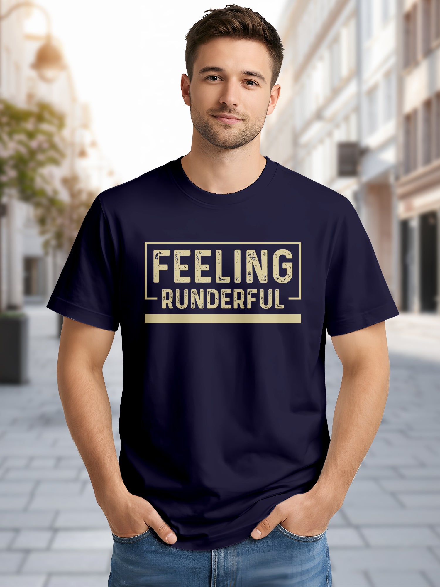 Men's-Printed-T-Shirt-with-Motivational-Brave-and-Awesome-Typography-MPT14