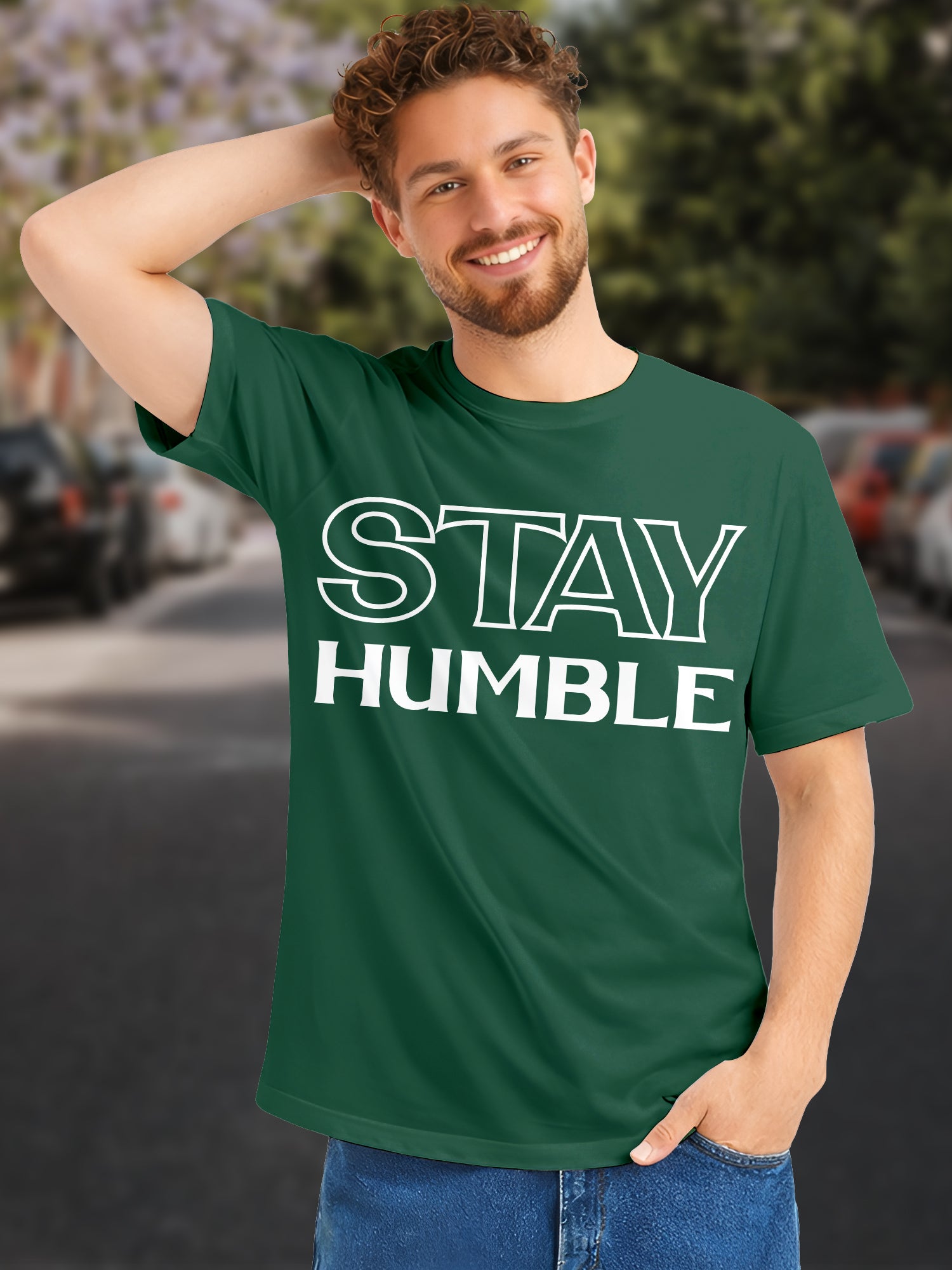 Men's-Printed-T-Shirt-with-Motivational-Brave-and-Awesome-Typography-MPT15