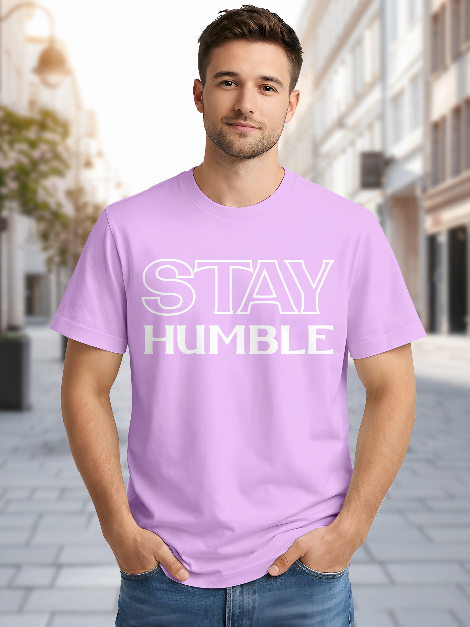 Men's-Printed-T-Shirt-with-Motivational-Brave-and-Awesome-Typography-MPT15