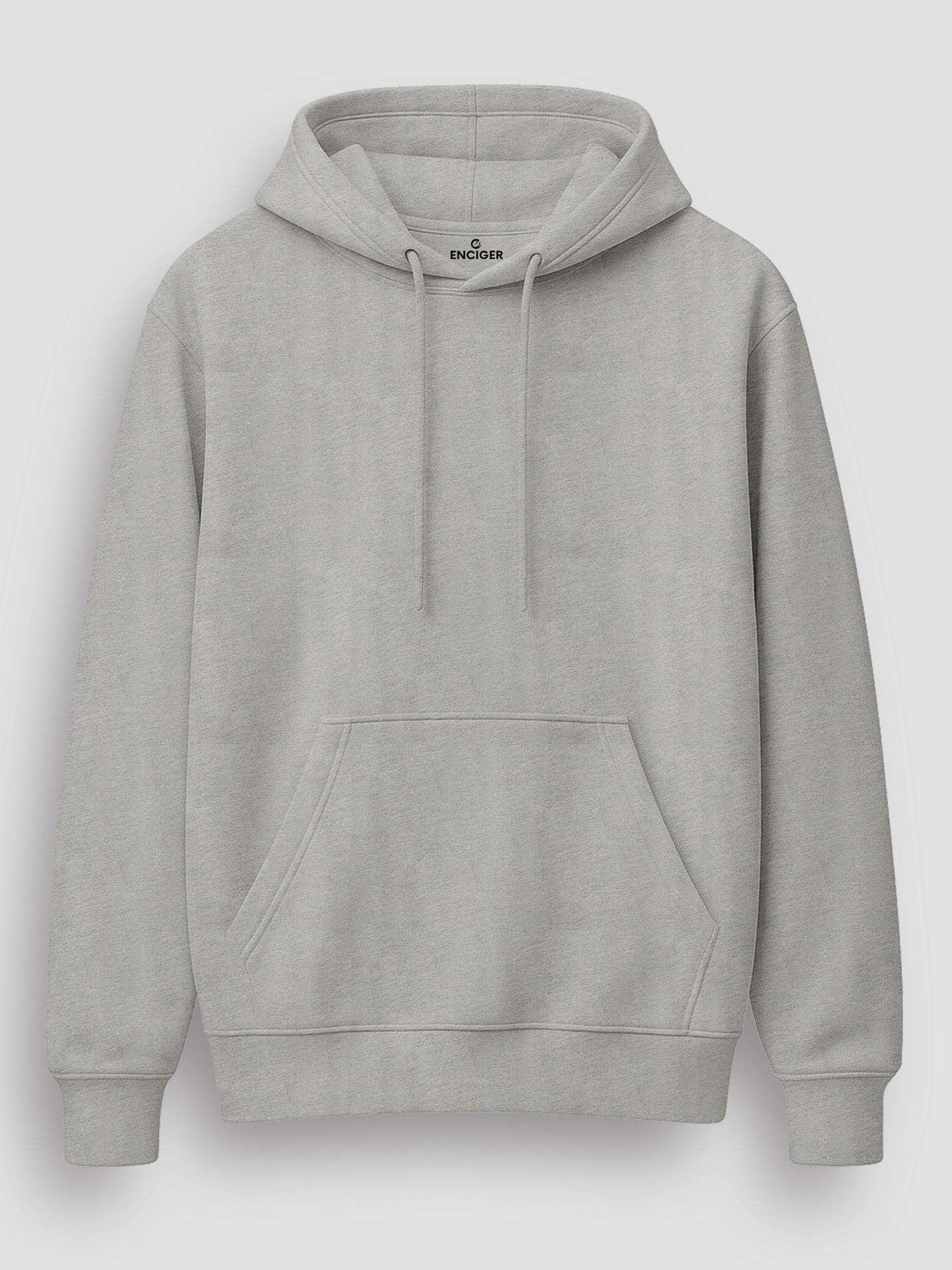 Womens-Casual-Pullover-Plain-Hoodie-with-Front-Pocket-for-Daily-Wear