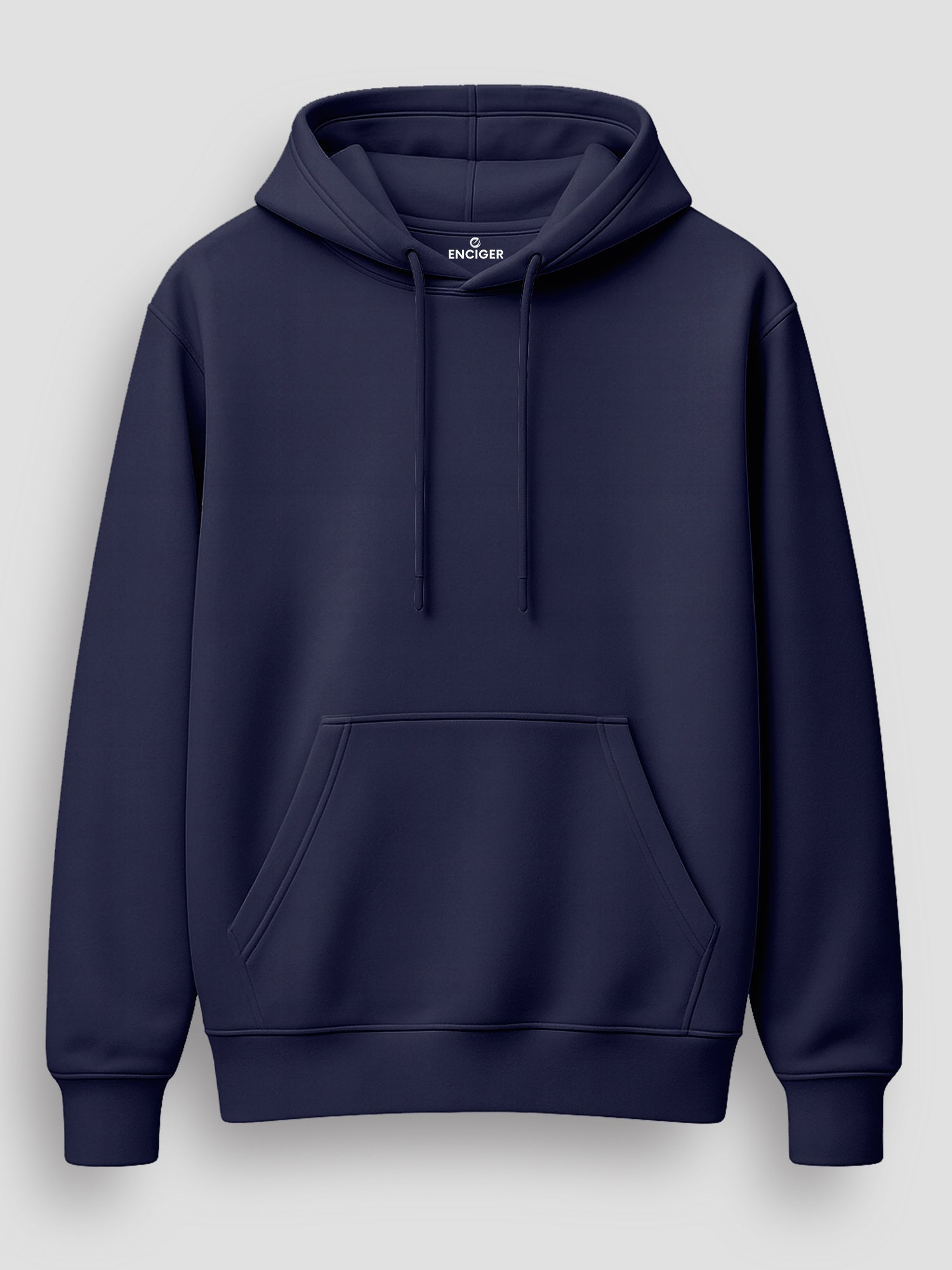 Womens-Casual-Pullover-Plain-Hoodie-with-Front-Pocket-for-Daily-Wear