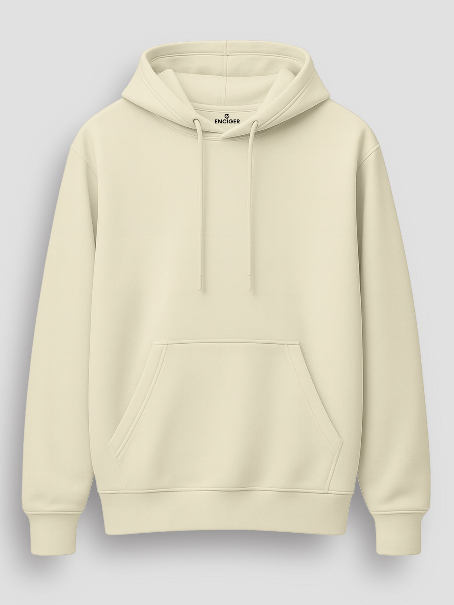 Womens-Casual-Pullover-Plain-Hoodie-with-Front-Pocket-for-Daily-Wear