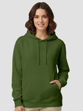 Womens-Casual-Pullover-Plain-Hoodie-with-Front-Pocket-for-Daily-Wear