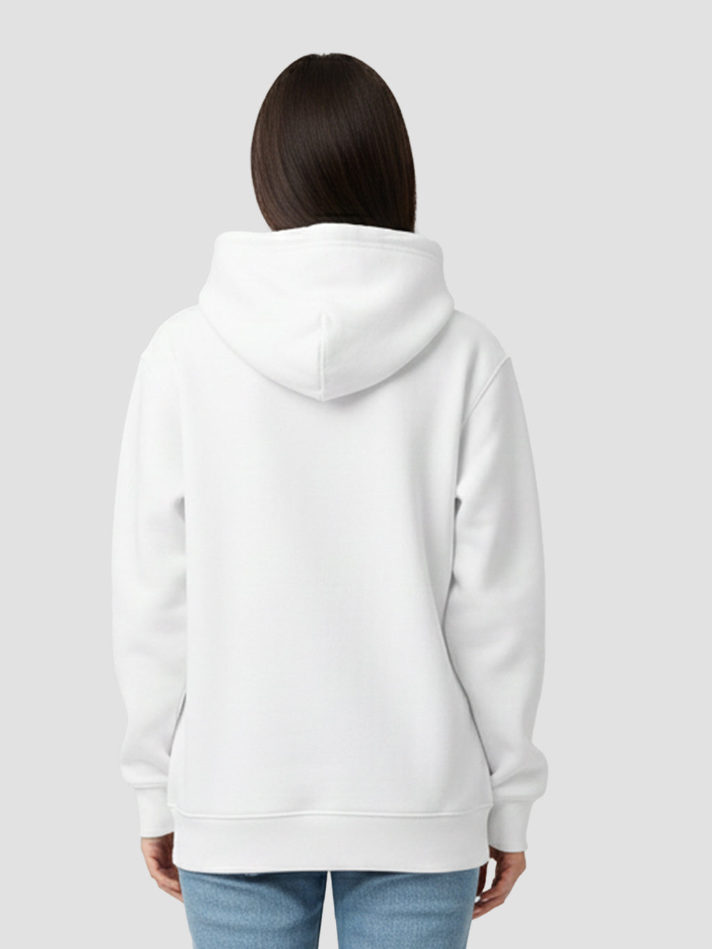 Womens-Casual-Pullover-Plain-Hoodie-with-Front-Pocket-for-Daily-Wear