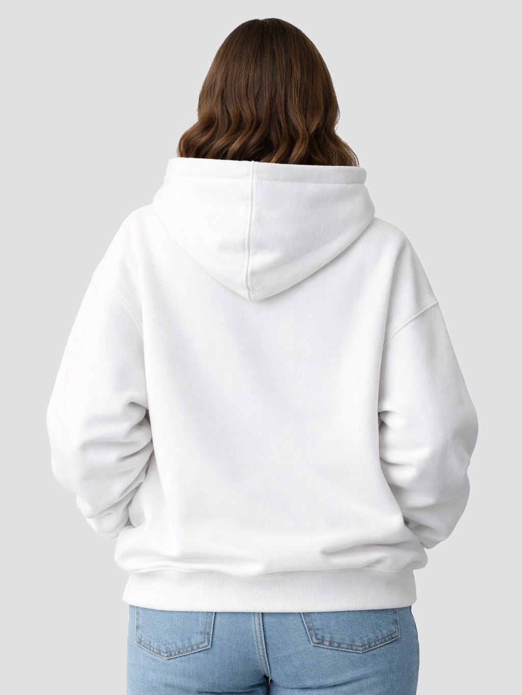 Womens-Casual-Everyday-Wear-Relaxed-Fit-Stylish-Drop-Shoulder-Hoodie-(White)