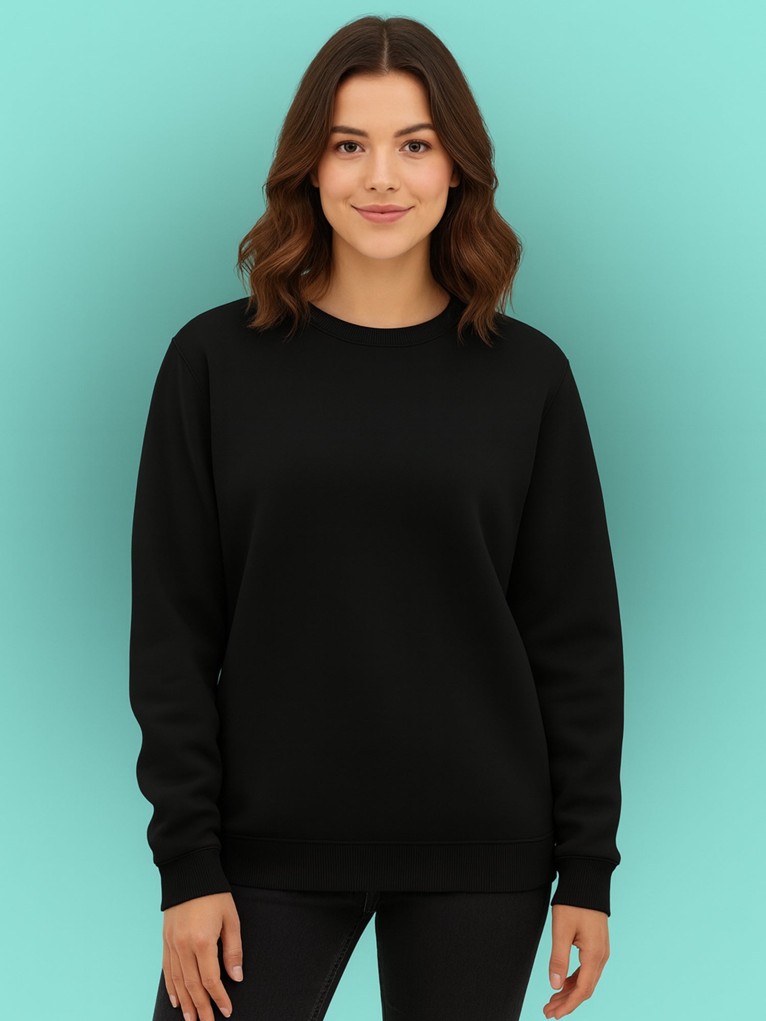 Womens-Classic-Minimalist-Casual-Everyday-Comfort-Sweatshirt