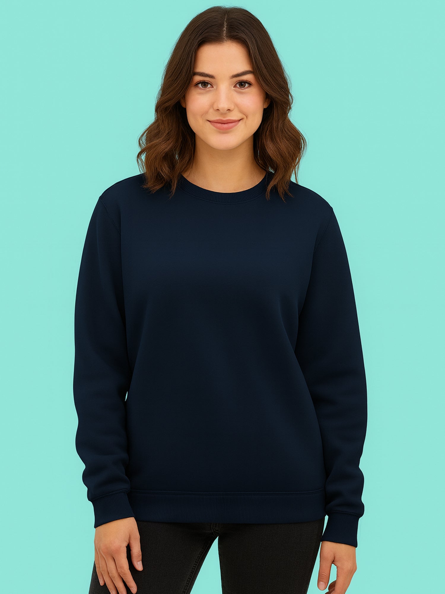 Womens-Classic-Minimalist-Casual-Everyday-Comfort-Sweatshirt